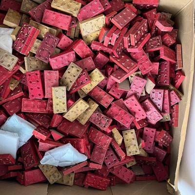 Vintage Wood American Bricks 