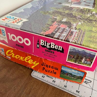 Vintage Puzzles and Spirograph