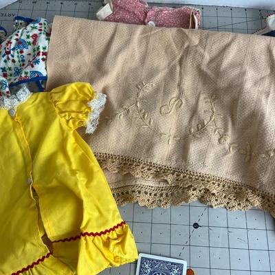 Antique Doll Clothing Bundle