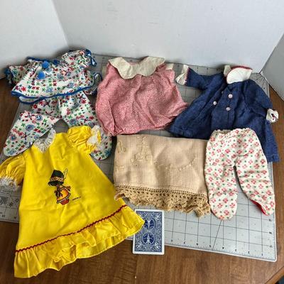 Antique Doll Clothing Bundle