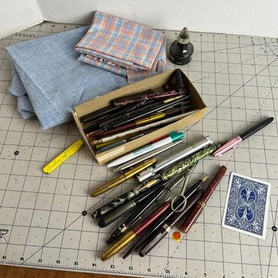 Pen & Ink with Fabric Bundle