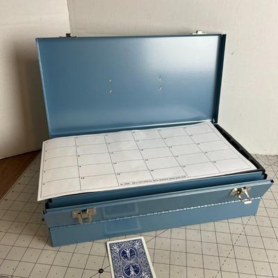 Vintage Metal Slide Storage