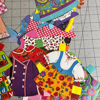 Vintage Raggedy Ann & Maria Paper Dolls