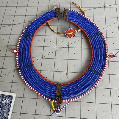 African Masai Beaded Traditional Jewelry