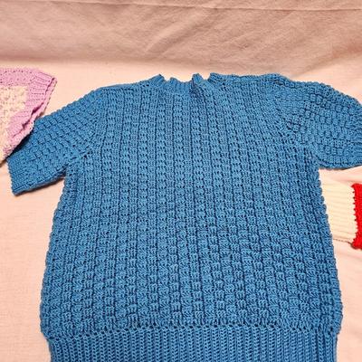 Hand Knit Sweaters, Vests, Blankets, & More (BO-JS)