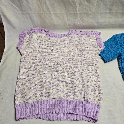 Hand Knit Sweaters, Vests, Blankets, & More (BO-JS)