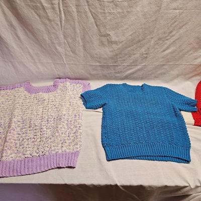 Hand Knit Sweaters, Vests, Blankets, & More (BO-JS)