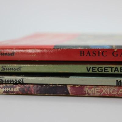 Vintage Sunset Magazines Vegetable Gardening, Mexican Cook, Book, Hanging Gardens, & More