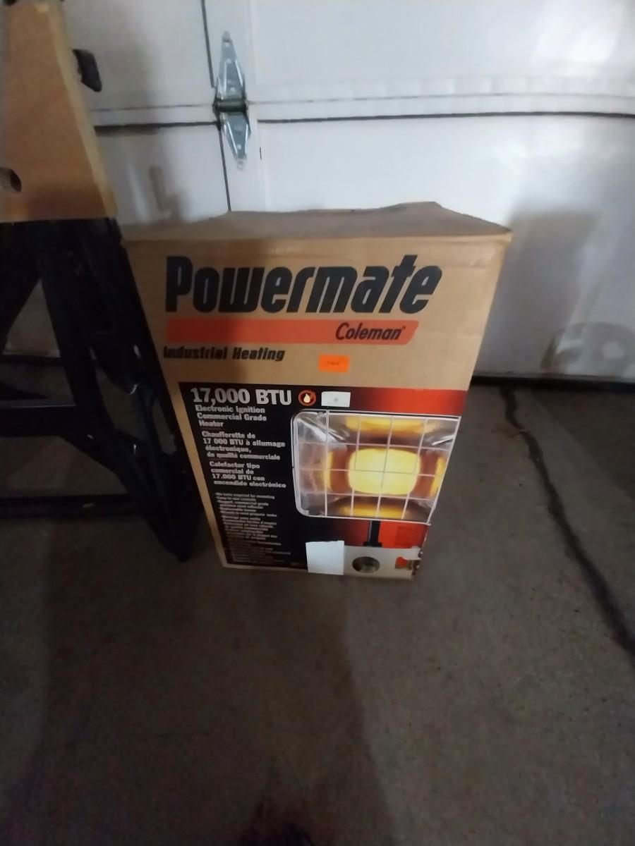 POWERMATE COLEMAN HEATER