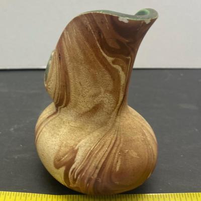 Vintage Brown Swirl Creamer