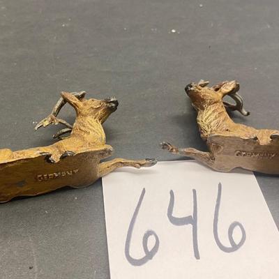 Metal Deer Made In Germany