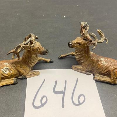 Metal Deer Made In Germany