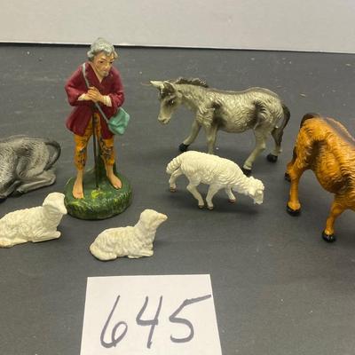 Vintage Nativity Pieces Made In Italy