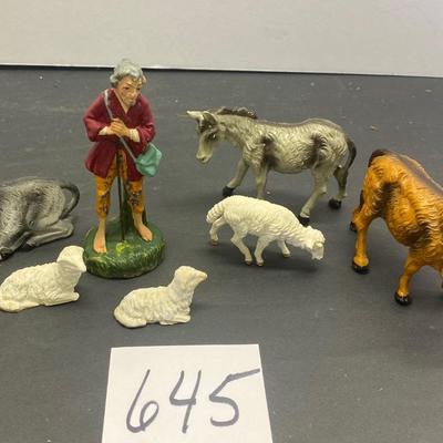 Vintage Nativity Pieces Made In Italy