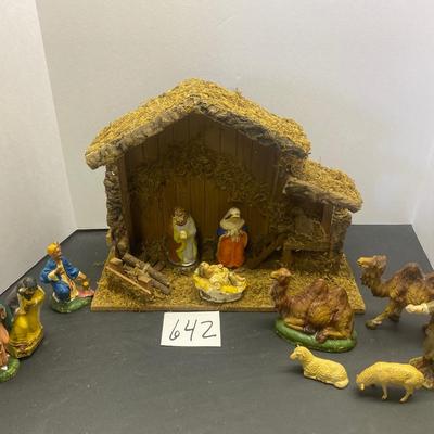 Vintage Nativity Scene Made in Germany