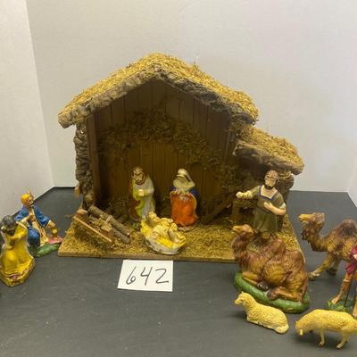 Vintage Nativity Scene Made in Germany