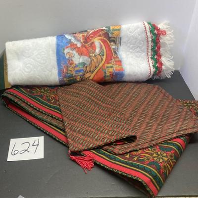 Christmas Runner and Tree Skirt