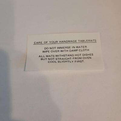 'Natural Aspects' Coasters & Placemats, Pampered Chef Sink Caddy, and More (SR-CE)