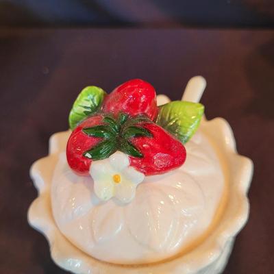 Bone China Strawberry Serveware and More (SR-CE)