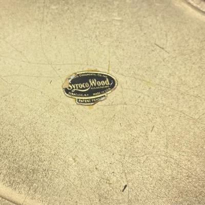 Vintage Syroco Wood Box