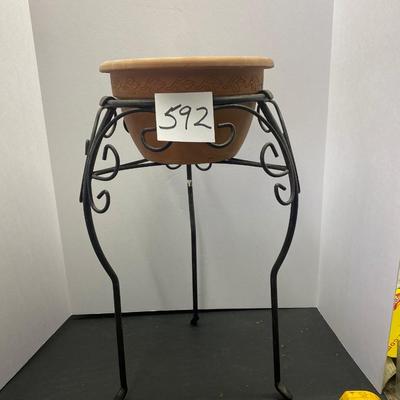 Iron Plant Stand
