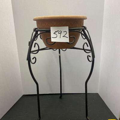 Iron Plant Stand