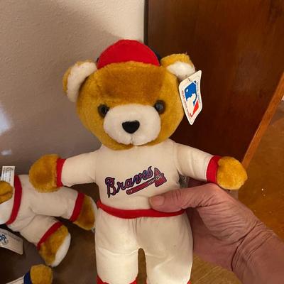 Baseball teddy lot
