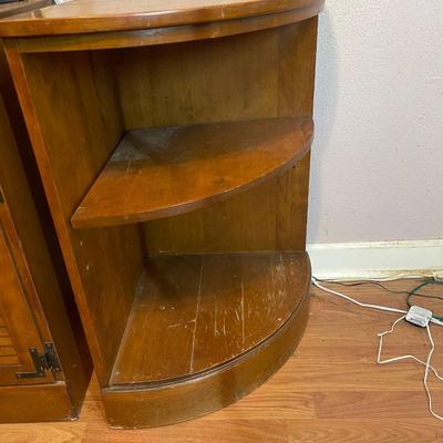 Ethan Allen corner shelf