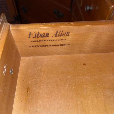 2 Ethan Allen cabinets.