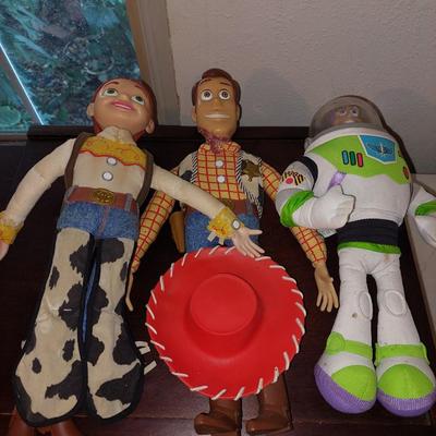 Toy story toy figures lot