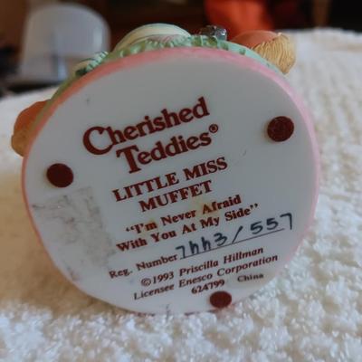 CHERISHED TEDDIES MELISSA, MIRANDA, MANDY, LITTLE MISS MUFFET AND OTHERS