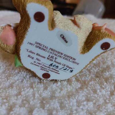 CHERISHED TEDDIES, IRIS, LILY, PANSY AND OTHER FLOWER TEDDIES