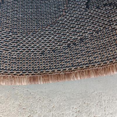 OUTDOOR AREA RUG WITH FOLDING SHOVELS AND CHEMICAL SPRAYER