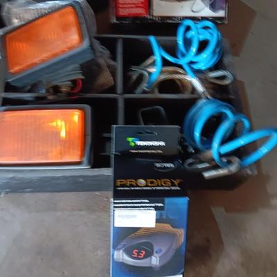 AUTOMOTIVE NEEDS PRODIGY BRAKE CONTROL, CRAFTSMAN AIR COMPRESSOR, LIGHTS AND MORE