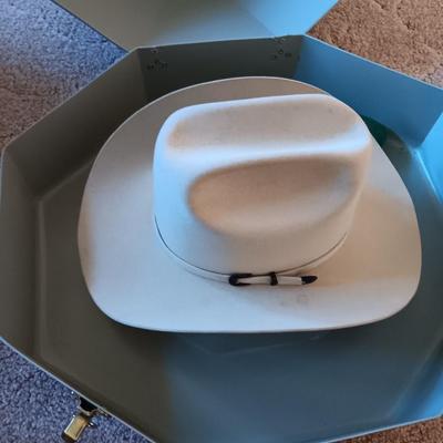 SWEET GREELEY HAT WORKS STETSON HAT WITH CASE