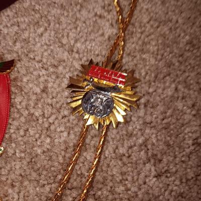EL JEBEL HAT WITH BOLO PINS AND CASE