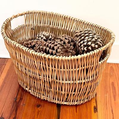 Extra Large Wicker Basket