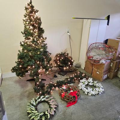 Slim Christmas Tree, Wreath  & More (G-JS)