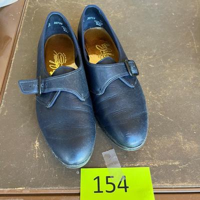 Johnsen Blue Buckle Shoes