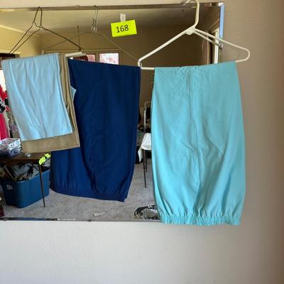4 pair of slacks
