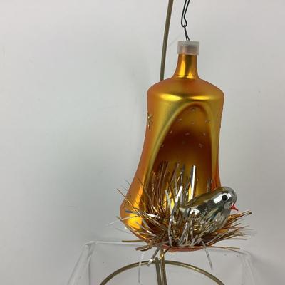 Lot 249 Pair of Vintage Blown Glass Ornaments