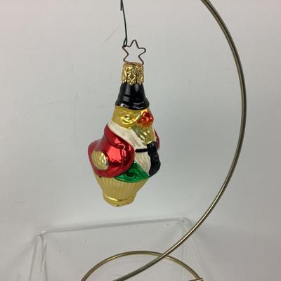 Lot 249 Pair of Vintage Blown Glass Ornaments