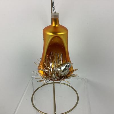 Lot 249 Pair of Vintage Blown Glass Ornaments