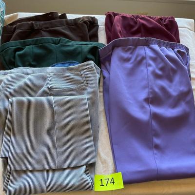Lot of 5 Slacks