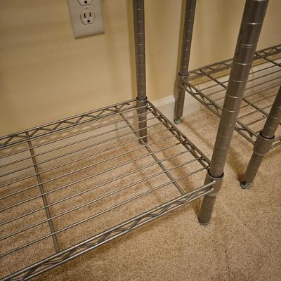 2 Stainless Steel Shelving Units  (UB1-JS)