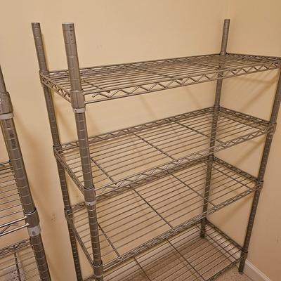 2 Stainless Steel Shelving Units  (UB1-JS)