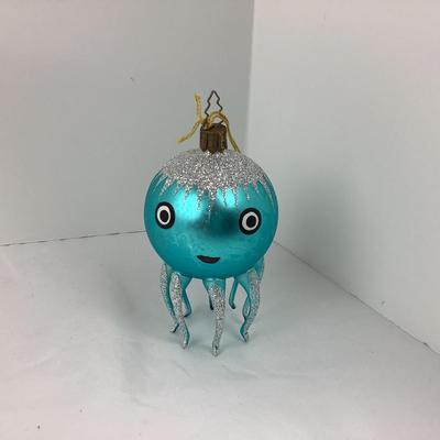 Lot 272 Vintage Hand Blown Glass Octopus Ornament