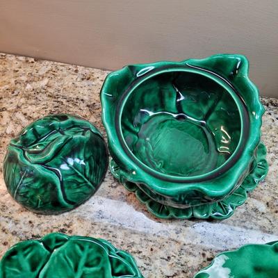 Holland Mold Cabbage Dishes with Fitz & Floyd and More Springtime Themed Dishes (DR-CE)