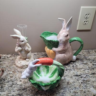 Holland Mold Cabbage Dishes with Fitz & Floyd and More Springtime Themed Dishes (DR-CE)