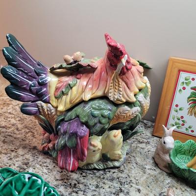Holland Mold Cabbage Dishes with Fitz & Floyd and More Springtime Themed Dishes (DR-CE)